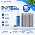 Pumice stone and Spray for Toilet Bowl Cleaner for Toilet Cleaner 6 Pack | Eco Friendly